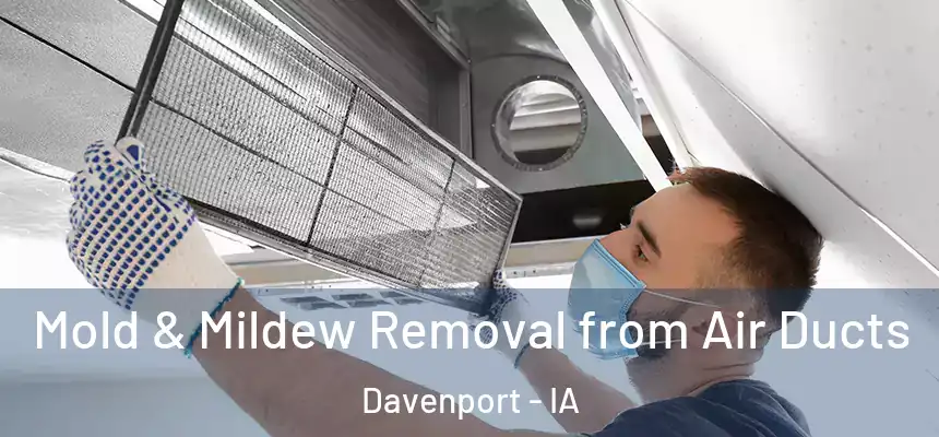  Mold & Mildew Removal from Air Ducts Davenport - IA